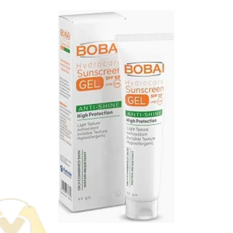 بوباي هايدروكير جل واقي شمس مضاد للمعان - SPF 50 - 60 GM