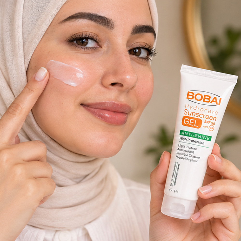 بوباي هايدروكير جل واقي شمس مضاد للمعان - SPF 50 - 60 GM