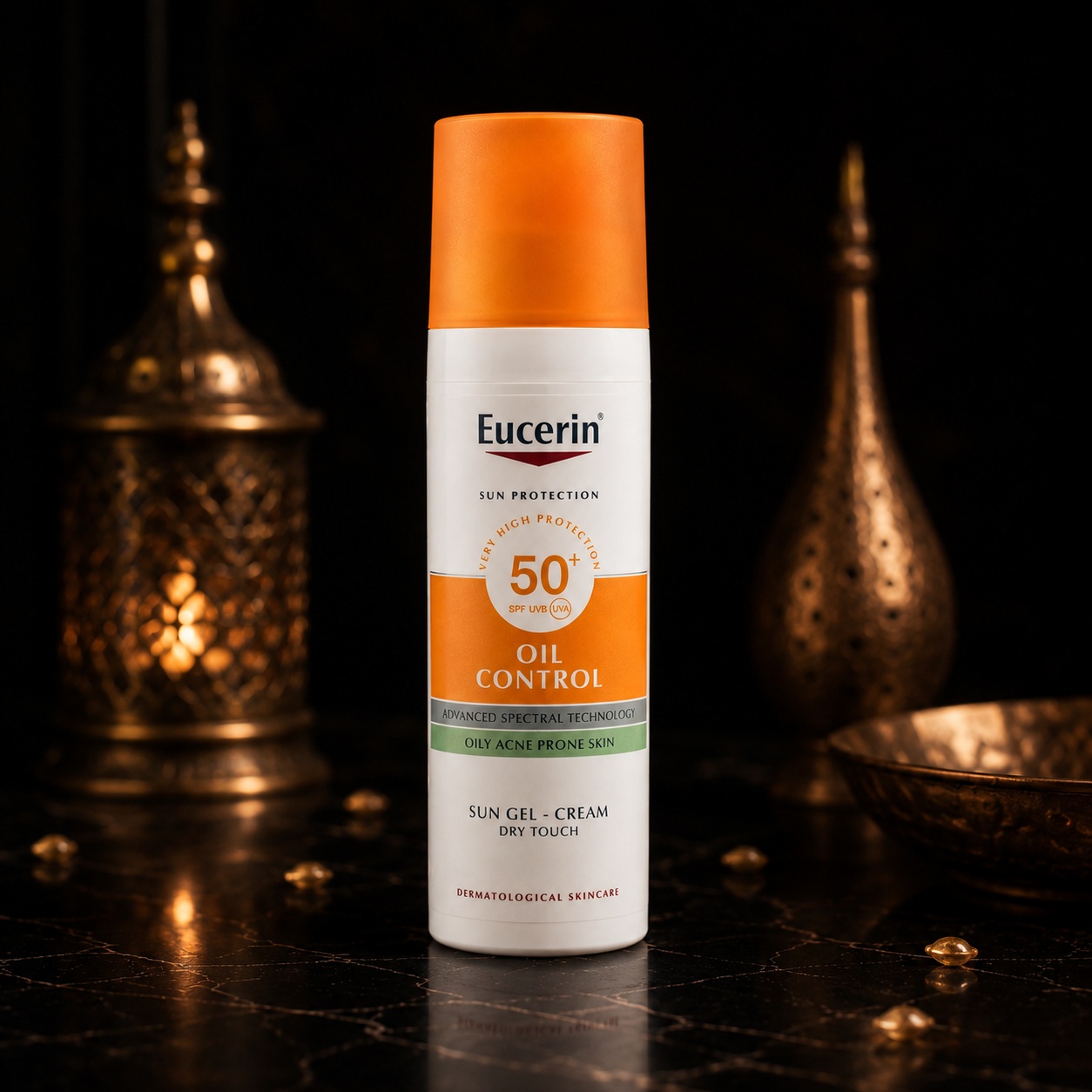 Eucerin Oil Control SPF50 — حماية قوية بملمس خفيف من دون لمعة