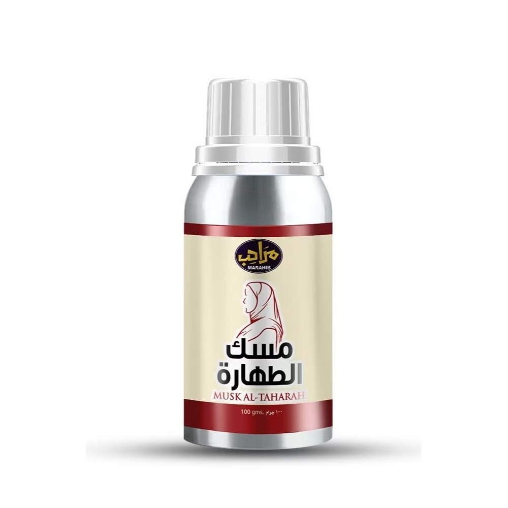 مسك الطهارة الأبيض من مراحب – زيت عطري مركز خالٍ من الكحول